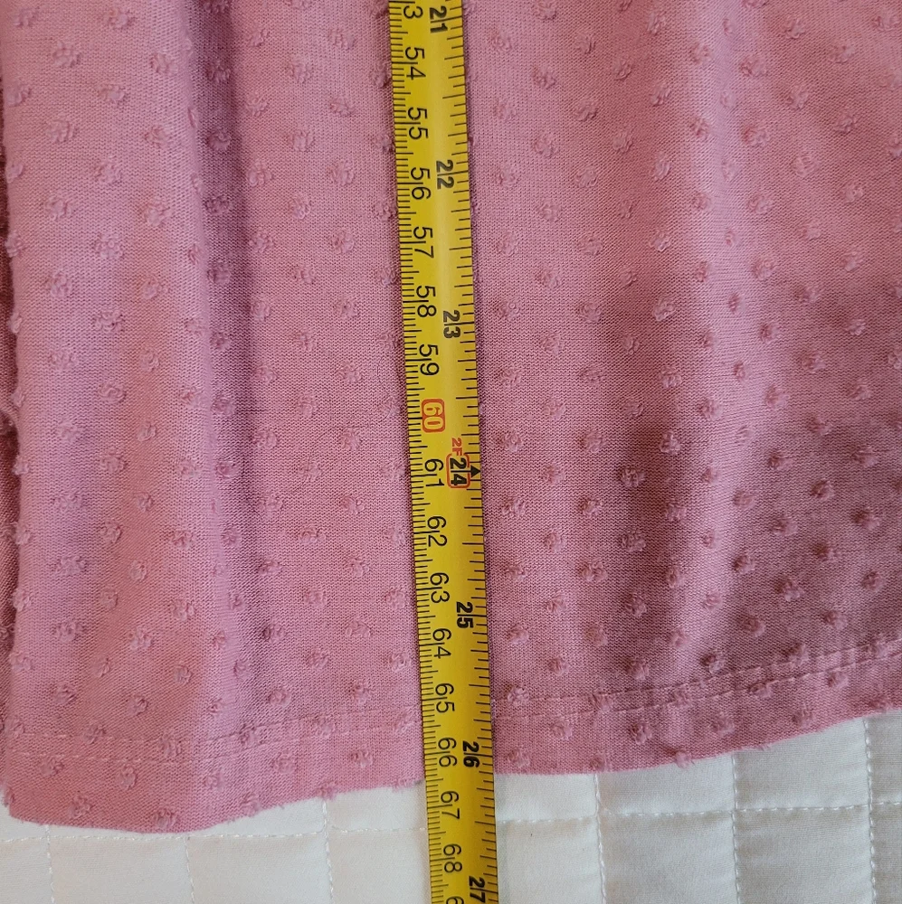 Lane Bryant Pink V-Neck blouse, Sz 18/20, GUC - Picture 8 of 8